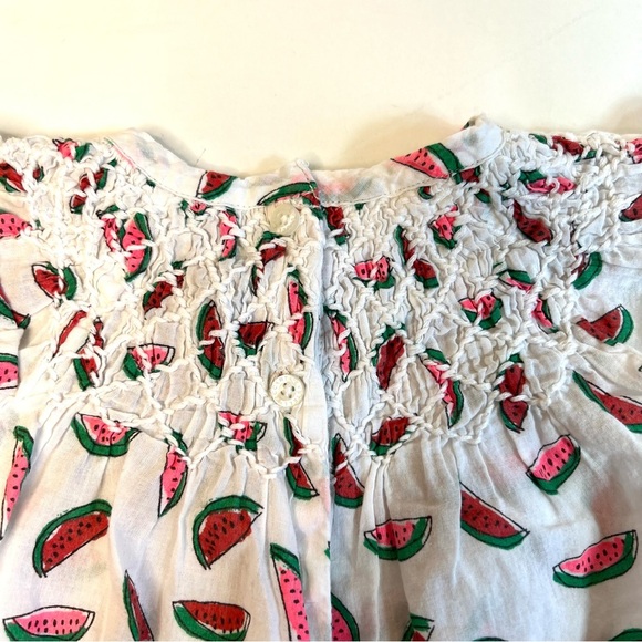 Stella Mccartney Kids Stella Watermelon Print Cotton Romper Size 9 months - Picture 7 of 11